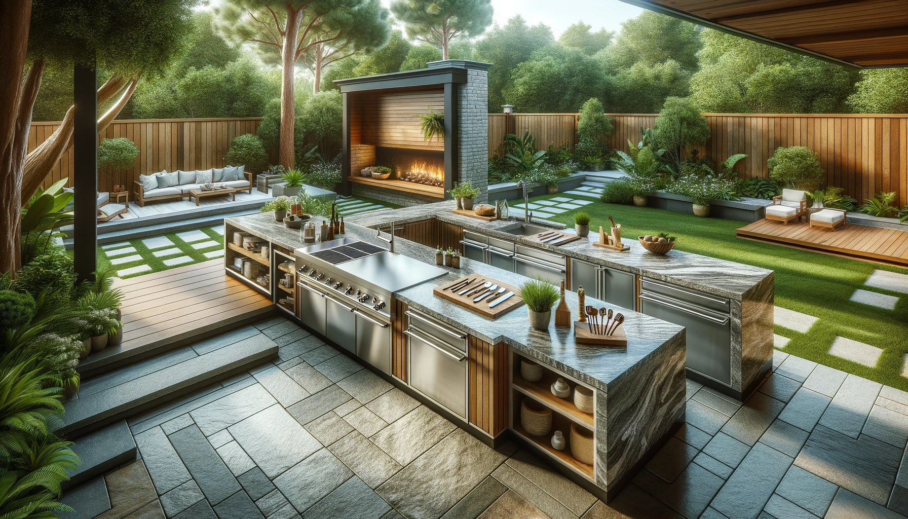 Mehr über den Artikel erfahren Die Vielfalt der Outdoor-Arbeitsplatten: Perfekte Wahl für Ihre Gartenküche